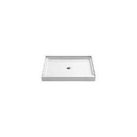 SHOWER BASE CTR DRN WH 36X34IN