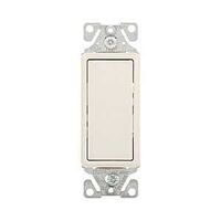 DECO SWITCH BLACK 1-POLE 15A  