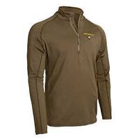 NUCLEUS HEATED SHIRT QTR ZIP M
