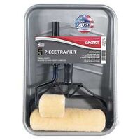 PAINT ROLLER&TRAY SET PLST 9IN