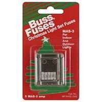 Bussmann MAS-3X5 Electronic Fast Acting Fuse with Clip Strips
