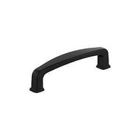 CAB PULL FRANKLIN MAT BLK 96MM