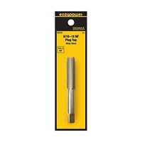 PLUG THREADING TAP 9/16-18 NF 