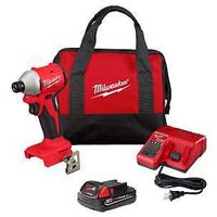 IMPACT DRVR KIT 18V 1/4IN HEX 