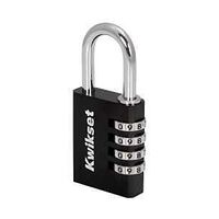 ALUM 1-9/16IN COMB PADLOCK BLK
