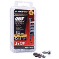 XBX-FH ONE SCR INT 8X3/4      