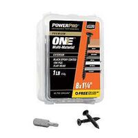 XBX-BLACK EXT ONE SCREW FLAT 8