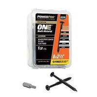 XBX-BLACK EXT ONE SCREW FLAT 8