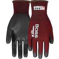 CUTRST GLOVES NYLON PU/NITR LG