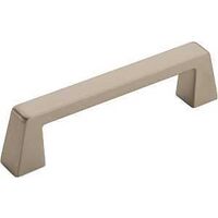 Amerock Blackrock Series BP55276G10 Cabinet Pull, 4-5/8 in L Handle, 1-3/16 in H Handle, 1-3/16 in Projection, Zinc