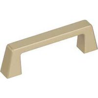 Amerock Blackrock BP55275BBZ Cabinet Pull, 3-3/4 in L Handle, 1-1/16 in Projection, Zinc, Golden Champagne