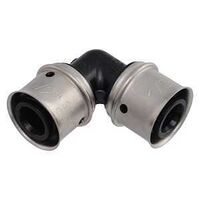 ELBOW POLYMER/SS SLV 1/2IN PEX