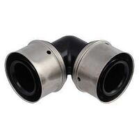 ELBOW POLYMER/SS SLEVE 1IN PEX