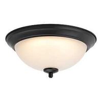 CEIL LT LED FLUSH MT MBLK 13IN