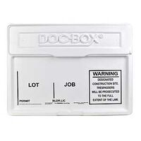 Doc-Box 10102 Permit Posting Box