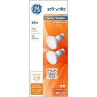 BULB INCAN R20 E26 SFT WHT 45W