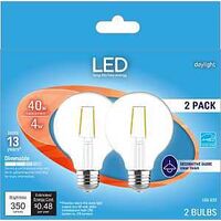 BULB LED G25 DAYLIGHT CLEAR 4W