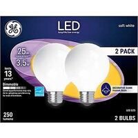 BULB LED G25 SFT WHT FRST 3.5W