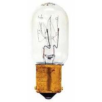 BULB INCAN T7 DCB CLR 120V 15W