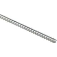 Steel Stanley N218-297 Threaded Rod 3/8-24 X 3 Ft Zinc Plated 