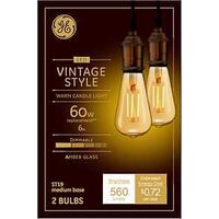 BULB LED VIN ST19 WRMCND LT 6W