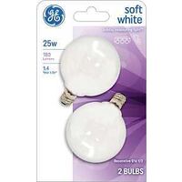 BULB GLOBE G16.5 SOFT WHT 25W 