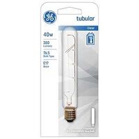 BULB TUBULAR T6.5 E17 CLR 40W 