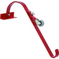 QualCraft 2481 Weather Resistant Ladder Hook With Wheel