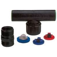 Raindrip R334CT Swivel Tee Assembly, 1/2 in Poly Hose X 1/2 in Riser
