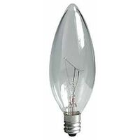 BULB INCAN F10 E12 CRYSCLR 15W