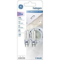 BULB HALOGEN T4 G8 CLEAR 25W  