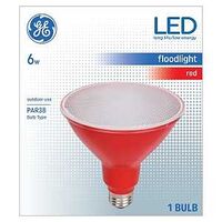 BULB FLOODLT PAR38 E26 RED 6W 