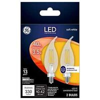 BULB LED FLM SHAPE CB SW 3.5W 