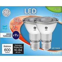 BULB FLDLT R20 DAYLIGHT CLR 7W