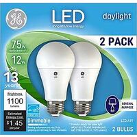 BULB LED GP A19 DAYLIGHT 12W  