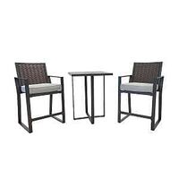 WICKER BAR SET                