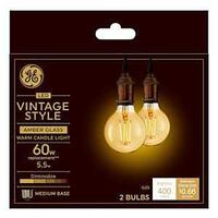 33542 VINTAGE SMALL 60W AMBER 