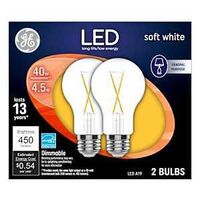 37669 SOFT WHITE LED 40W A19  