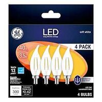 92674 SOFT WHITE LED 40W CLEAR