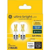 LT BULB DIMM LED A15 SWHT 100W