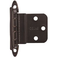 HINGE INSET FACE-MNT ORB 3/8IN