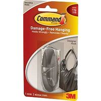 Command 17081BN Medium Designer Hook