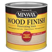 FINISH WOOD SIMPLY WHITE 1/2PT