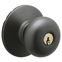 Schlage F51 Plymouth Single Cylinder Panic Proof Entry Knob Lock
