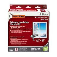 WINDOW INSUL SHRK KIT 42X62IN 