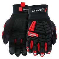 WORK GLOVES IMP 1 SYN LTHR L  