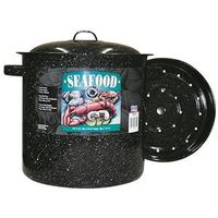 Granite Ware 6316-1 Clam and Lobster Steamer with Faucet Set 3-Piece 19-Quart 