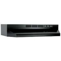 RANGE HOOD DUCTLESS BLACK 30IN