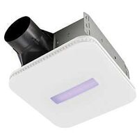 EXHAUST FAN W/LED 1.0SN 110CFM