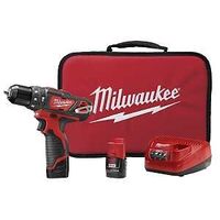 Milwaukee M12 Cordless Hammer Drill/Driver Kit
